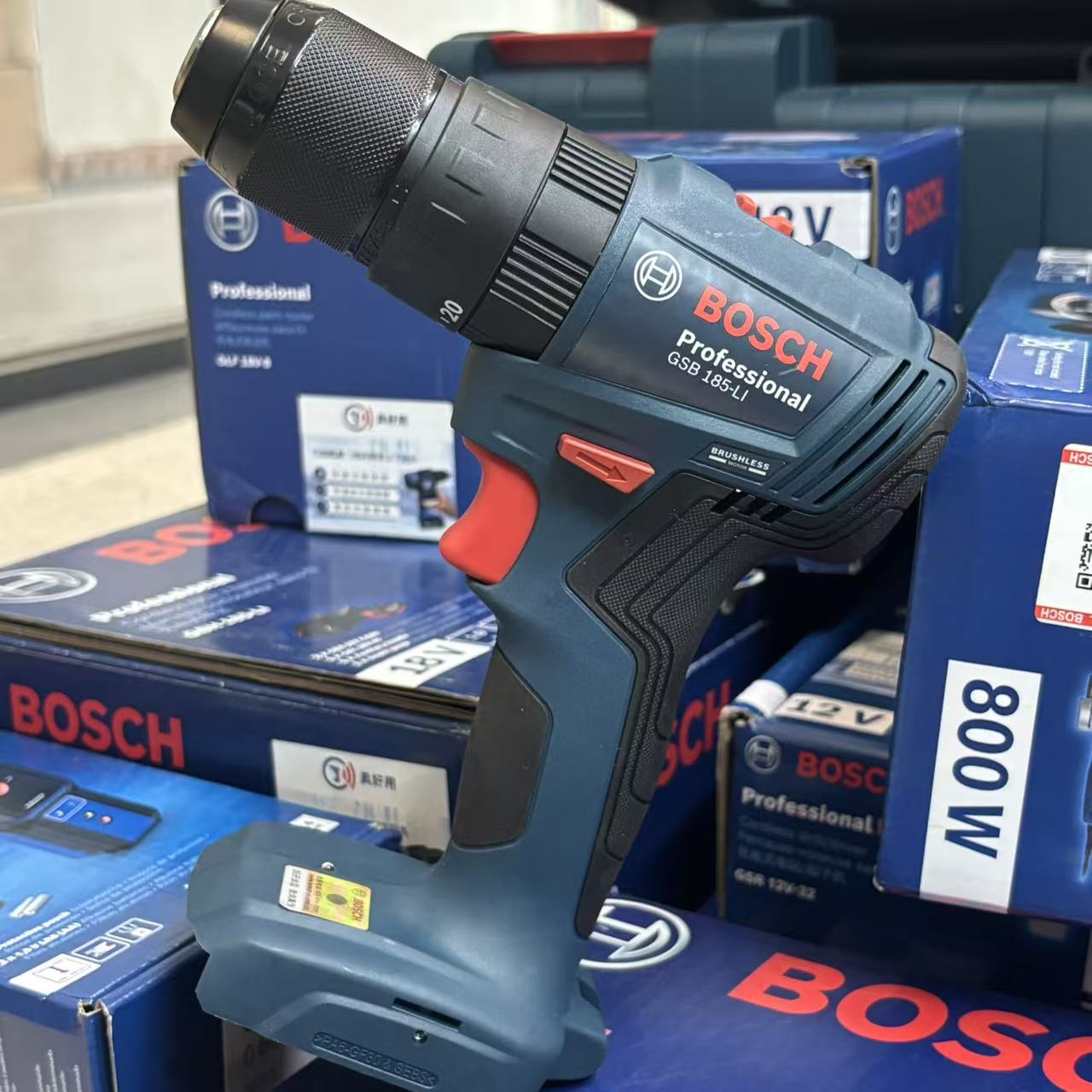 Bosch Drill Gsb 18V - BOSCH GSB 185-LI Trapano a Percussione
