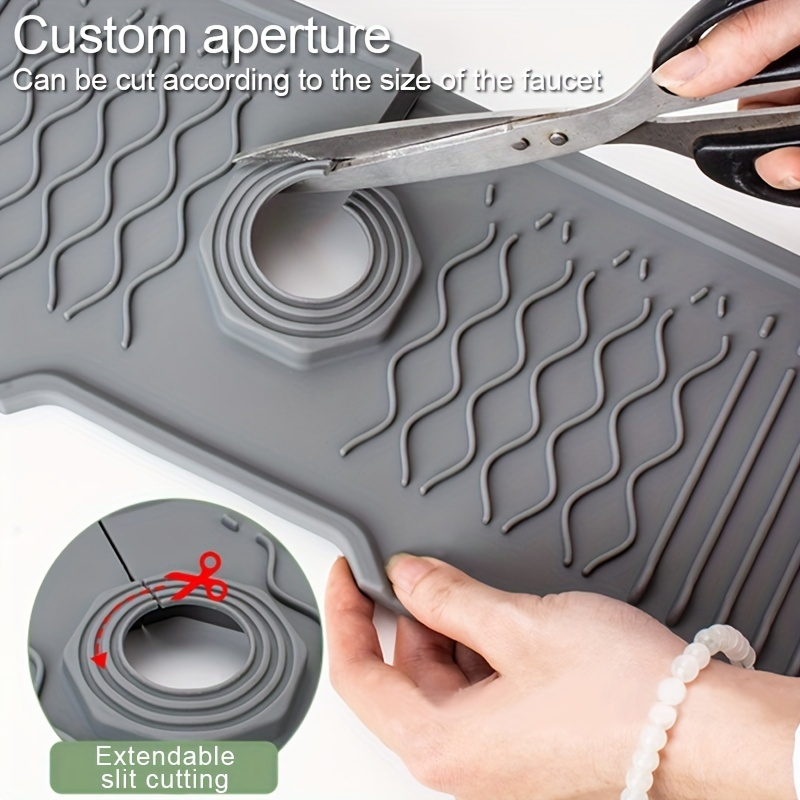 Tappetino paraspruzzi per rubi - Silicone Tap Washer recensione e prezzo