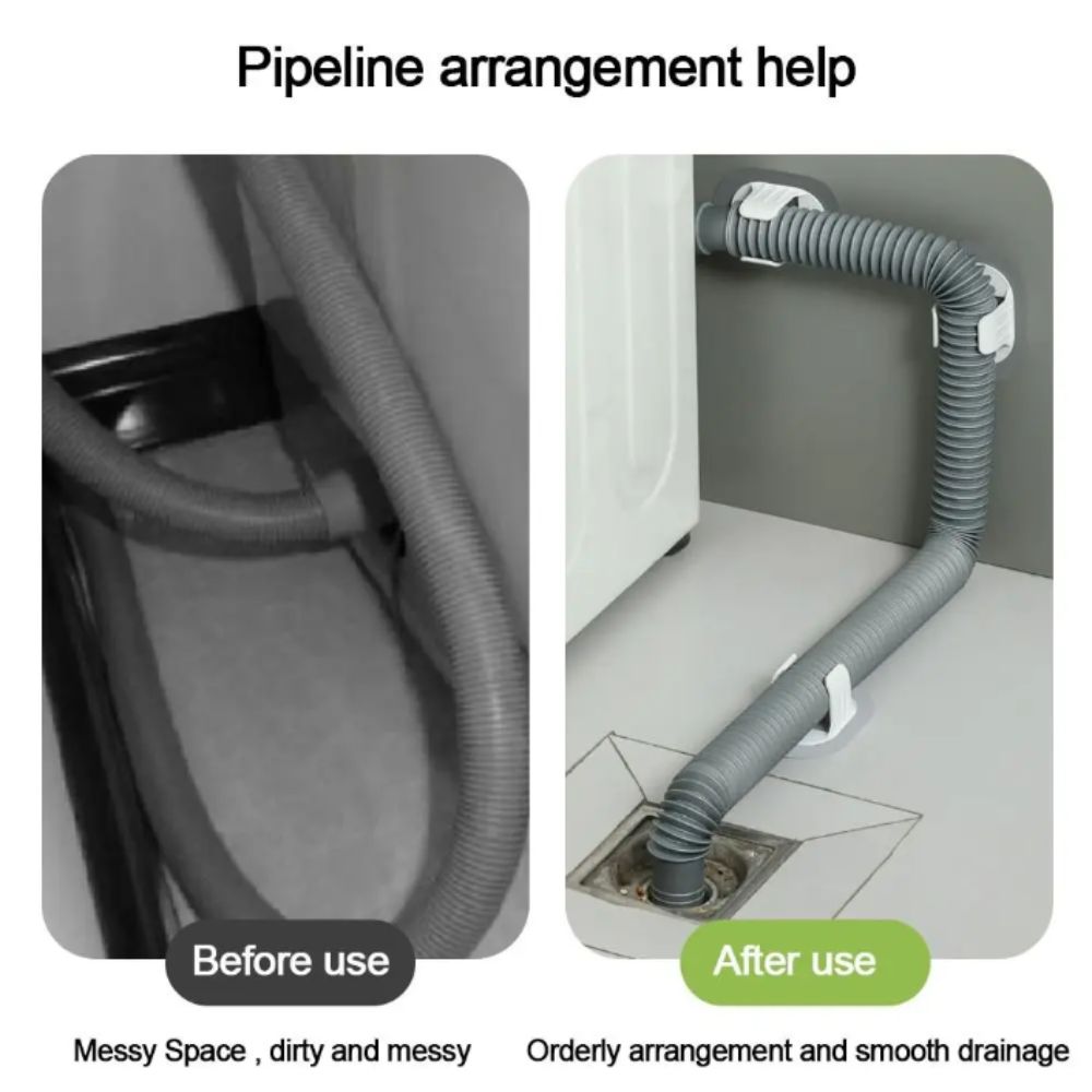 Ganci autoadesivi per tubi, 5  - Plastic Pipe Clip recensione e prezzo
