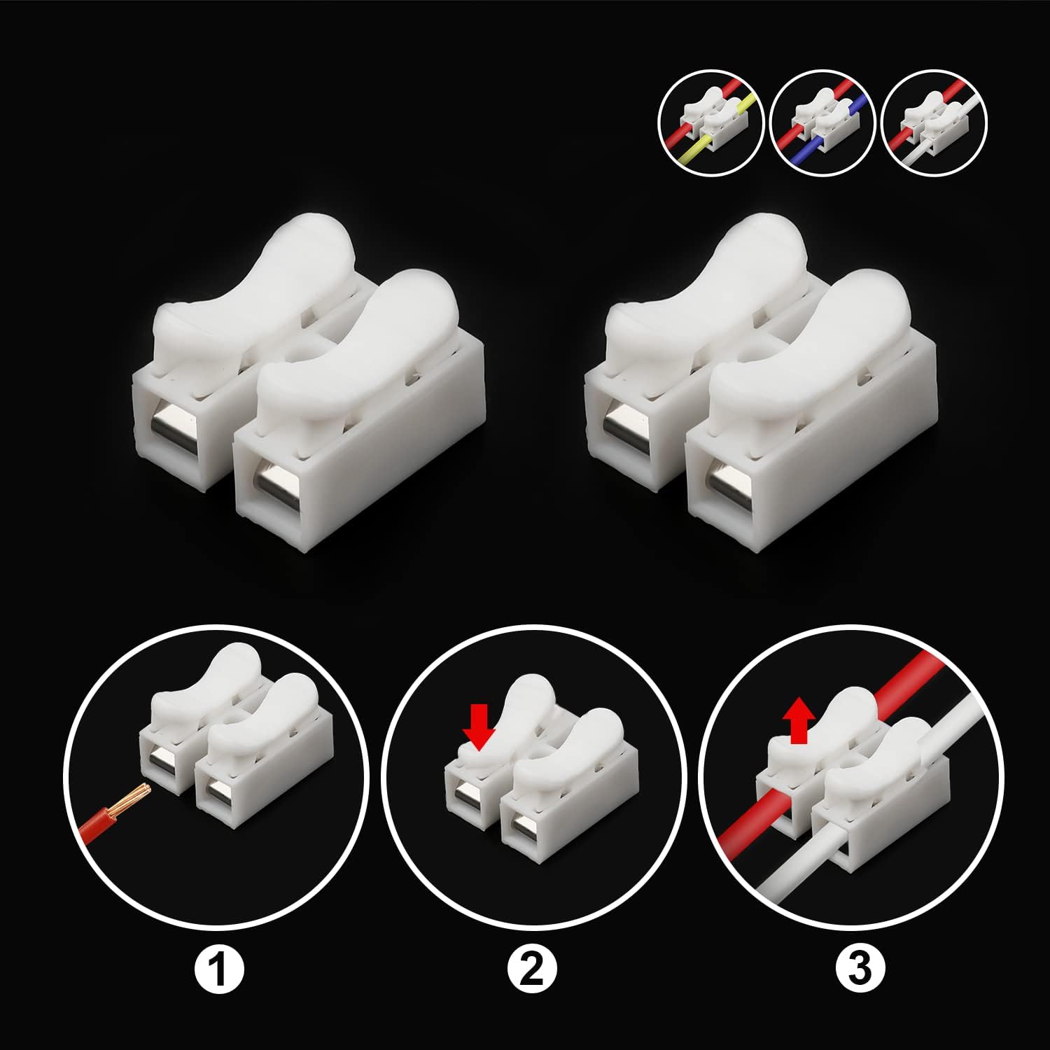 50pcs Push Quick Wire Cable CH - Push Fit Connector recensione e prezzo